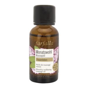 FARFALLA Frauenleben Monatswohl Massageöl Muskateller 30 ml