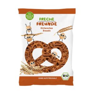 Freche Freunde Brezeln mit Kichererbsen 75 g