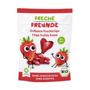 Freche Freunde Fruchtchips Erdbeere 12 g