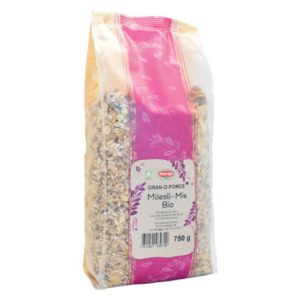 Granoforce Müesli Mix ohne Zucker Bio Knospe 750 g