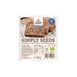 Hammermühle Simply Seeds Fünf Saatenbrot glutenfrei 275 g
