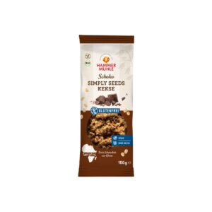 Hammermühle Simply Seeds Kekse Schoko glutenfrei 150 g