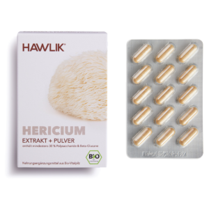 Hawlik Hericium Extrakt + Pulver Kapseln 60 Stück