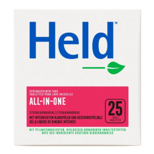 HELD Geschirrspül Tabs All One Zitrone 24 Wascheinheiten