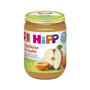 Hipp Apfel Aprikose Glas 190 g