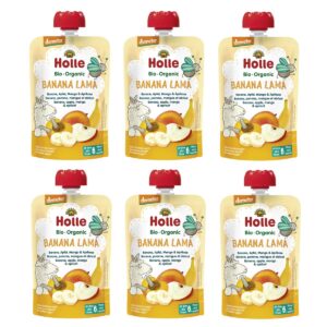 Holle Banane Lama Pouchy 6x 100 g