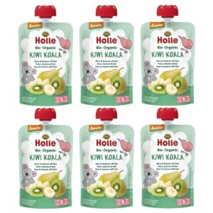 Holle Kiwi Koala Pouchy Birne Banane Kiwi 6x 100 g
