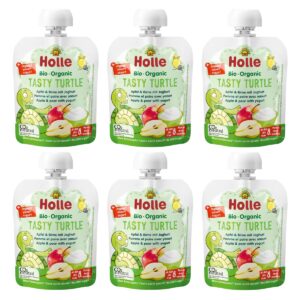 Holle Tasty Turtle Apfel & Birne mit Joghurt 6x 85 g