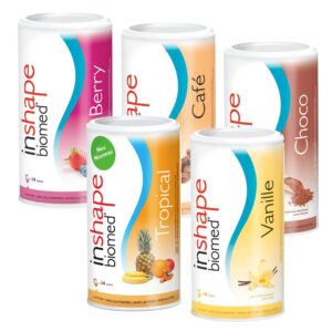 INSHAPE Biomed 5er Kombi (5x 420g) ohne Shaker