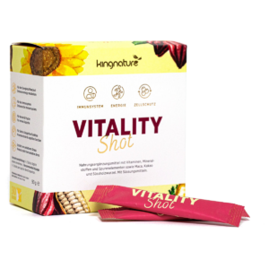 Kingnature Vitality Shot Pulver Sticks 30 Stück