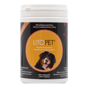LitoPet orig dänische Hagebutte für Hunde 500g