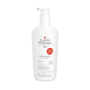 Louis Widmer Remederm Körpermilch 5 % Urea 400 ml ohne Parfum