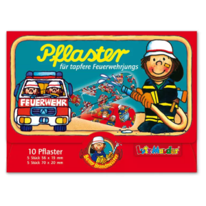 Lutz Mauder Kinderpflaster Feuerwehr 10 Stück