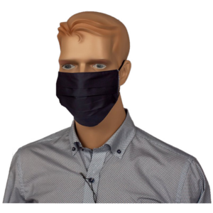 Metzler HeiQ Viroblock® Falt-Hygieneschutzmaske schwarz