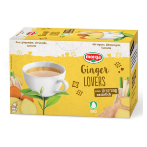 Morga Ginger Lovers Tee mit Hülle Bio Knospe 20 Stück