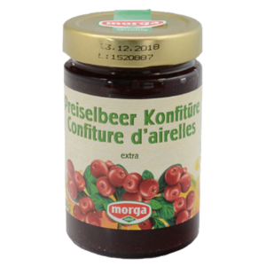 Morga Konfitüre Preiselbeeren 350 g