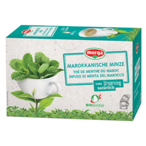 Morga Marokkominze Tee mit Hülle Bio Knospe 20 Stück
