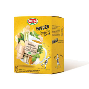 MORGA PowerPowder BouillonDrink Ingwer Bio 10 Beutel 4 g