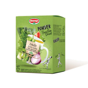 MORGA PowerPowder BouillonDrink Kräuter Bio 10 Beutel 4 g
