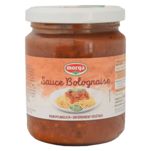 MORGA Sauce Bolognaise mit Soja Bio Glas 250 g