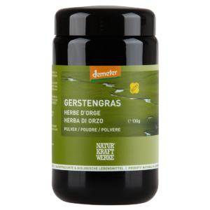 Naturkraftwerke Gerstengras Pulver Demeter 130 g