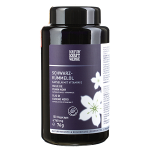 Naturkraftwerke Schwarzkümmelöl Kapseln Bio 120 Stück