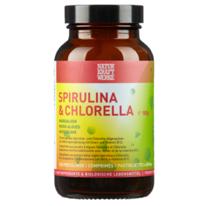 Naturkraftwerke Spirulina & Chlorella Presslinge 250 Stück