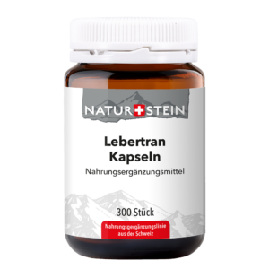 Naturstein Lebertran Kapseln 300 Stück