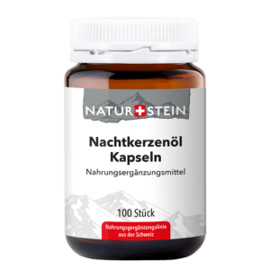 Naturstein Nachtkerzenöl Kapseln 100 Stück