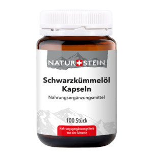 Naturstein Schwarzkümmelöl Ägyptisch Kapseln 100 Stück