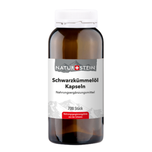 Naturstein Schwarzkümmelöl Ägyptisch Kapseln 700 Stück