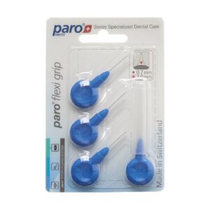 Paro Flexi Grip 3mm x-fine blau zylindrisch 4 Stück