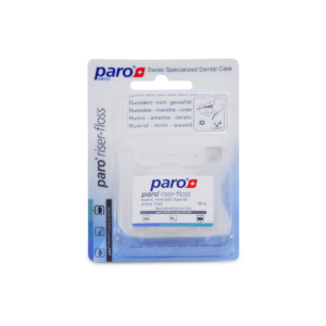 Paro Riser Floss 50m gewachst Mint mit Fluorid