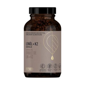 Phytomed Leinöl und Vitamin K2 Kapseln 200 Stück