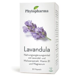 Phytopharma Lavandula Kapseln 80 Stück