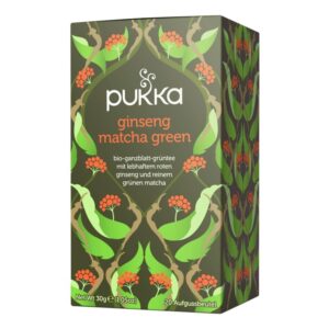PUKKA Ginseng Matcha Green Tee Bio 20 Beutel