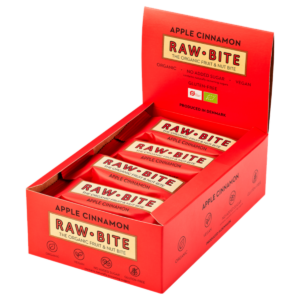 Raw Bite Rohkostriegel Apfel-Zimt 12 x 50 g