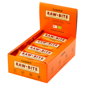 Raw Bite Rohkostriegel Cashew 12 x 50 g