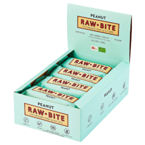 Raw Bite Rohkostriegel Erdnuss 12 x 50 g