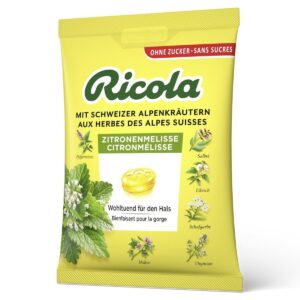 Ricola Zitronenmelisse Bonbons ohne Zucker Beutel 125 g