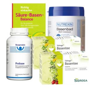 SÄURE-BASEN Balance Kurpackung mit Basenpulver