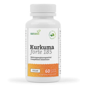 Sanasis Kurkuma forte 185 60 Kapseln