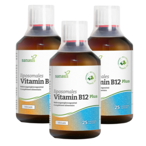 Sanasis Vitamin B12 plus liposomal 3 x 250 ml