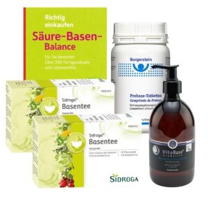 SÄURE-BASEN Balance Kurpackung mit Vital Duschgel