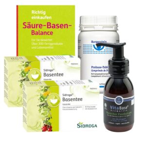 SÄURE-BASEN Balance Kurpackung mit Vital Fusspflege