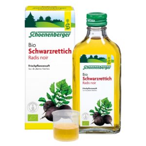 Schoenenberger Schwarzrettich Frischpflanzensaft Bio 200 ml