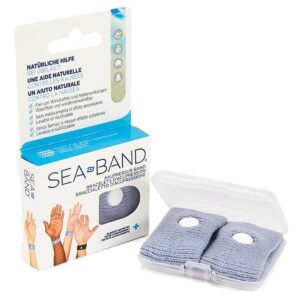 Sea-Band Akupressurband Erwachsene grau 1 Paar