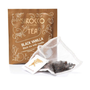 Sirocco Teebeutel Black Vanilla 20 Stück