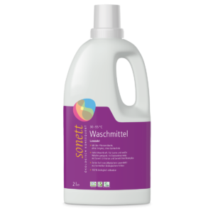 Sonett Waschmittel flüssig 30°-95°C Lavendel 2 Liter