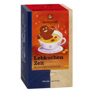 Sonnentor Lebkuchen Zeit Tee Beutel 18 Stück